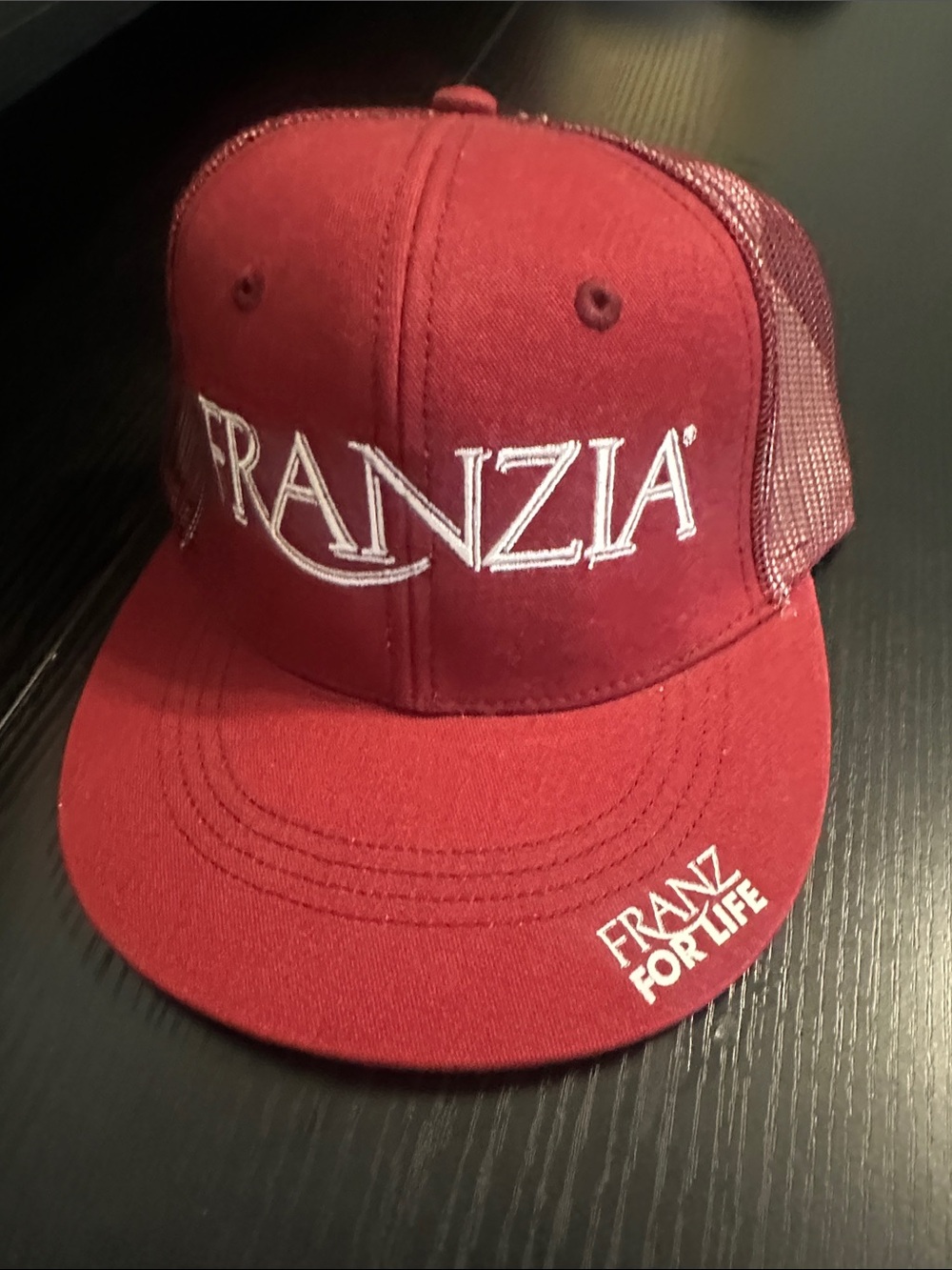 Franzia boxed wine Maroon Trucker Hat